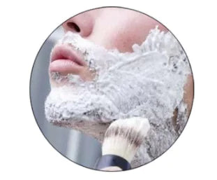 Obsidian Premium Hair Resin Shaving Brush