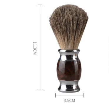 Obsidian Premium Hair Resin Shaving Brush